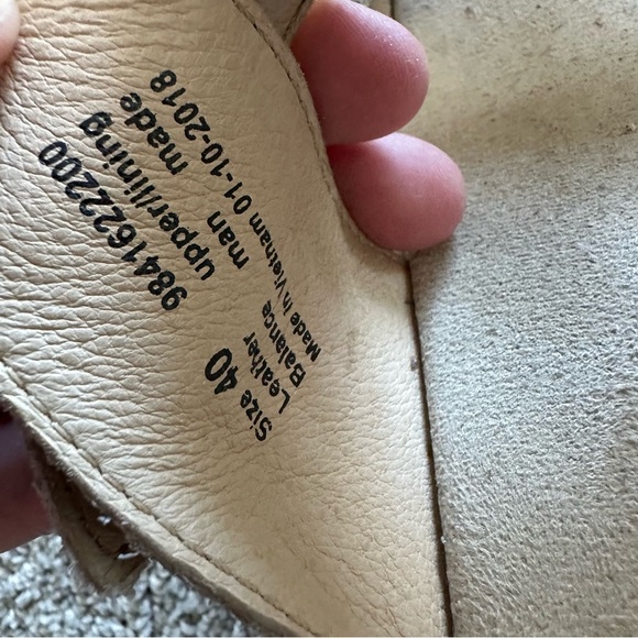 Dansko Sophie Sandals - Ivory Metallic - Size‎ 40 - Picture 5 of 9